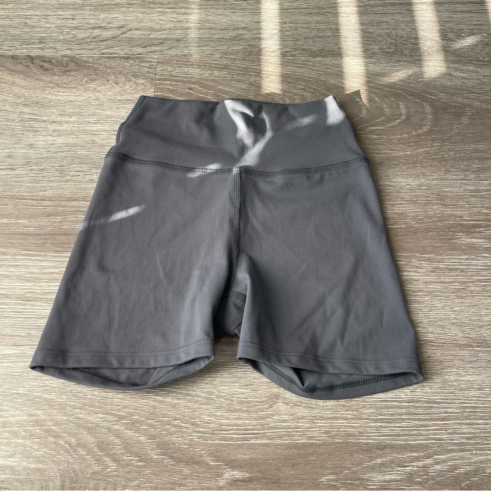 Joah Brown sueded navy Bike Shorts XS NWOT